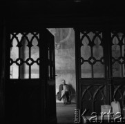 1969, Kraków, Polska.
Kompozytor Krzysztof Penderecki.
Fot. Irena Jarosińska, zbiory Ośrodka KARTA