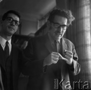 1975, Polska.
Socjolodzy.
Fot. Irena Jarosińska, zbiory Ośrodka KARTA