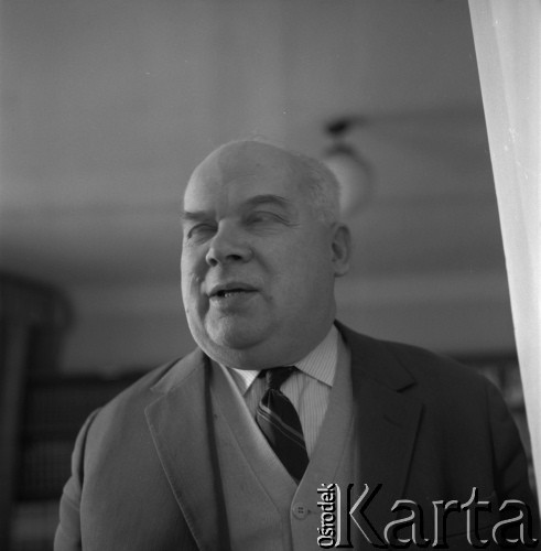 1975, Polska.
Profesor socjologii Józef Chałasiński.
Fot. Irena Jarosińska, zbiory Ośrodka KARTA