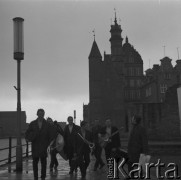 1968, Gdańsk, Polska.
Zespół jazzowy Flamingo na Długim Pobrzeżu, przy rzece Mołtawie.
Fot. Irena Jarosińska, zbiory Ośrodka KARTA