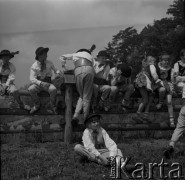 1974, Rabka, Polska.
Festiwal zespołów dziecięcych.
Fot. Irena Jarosińska, zbiory Ośrodka KARTA