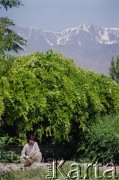 1992, Kabul, prowincja Kabul, Afganistan.
Afgański chłopiec. 
Fot. Irena Jarosińska, zbiory Ośrodka KARTA