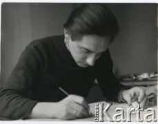 Brak daty, Polska.
Mężczyzna.
Fot. Irena Jarosińska, zbiory Ośrodka KARTA