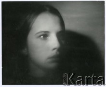 Lata 70., Polska.
Dorota Waligórska.
Fot. Irena Jarosińska, zbiory Ośrodka KARTA