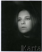 Lata 70., Polska.
Dorota Waligórska.
Fot. Irena Jarosińska, zbiory Ośrodka KARTA
