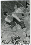 Lata 60., Tatry, Polska.
Wspinaczka górska.
Fot. Irena Jarosińska, zbiory Ośrodka KARTA