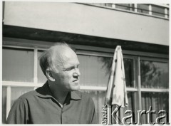Lata 60., Zakopane, Polska.
Światosław Richter - światowej sławy pianista rosyjski.
Fot. Irena Jarosińska, zbiory Ośrodka KARTA