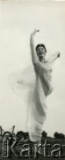 1960, Warszawa, Polska.
Tancerka Barbara Bittnerówna - primabalerina Opery Poznańskiej, Opery Śląskiej i Opery Narodowej w Warszawie.
Fot. Irena Jarosińska, zbiory Ośrodka KARTA