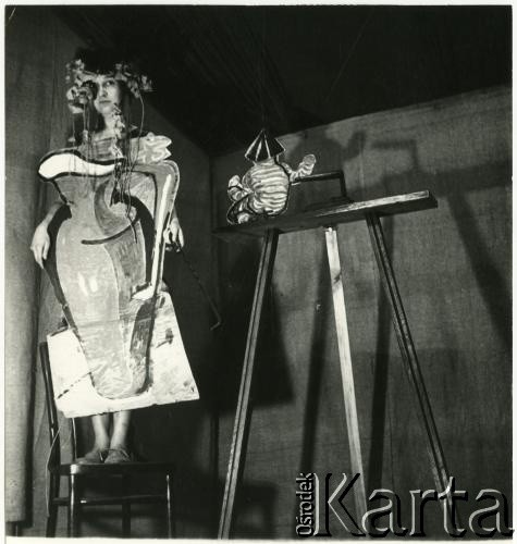 1954-1958, Warszawa, Polska.
Teatr na Tarczyńskiej (ul. Tarczyńska 11). Spektakl 