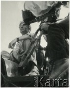 1958, Kazimierz Dolny, Polska.
Plan zdjęciowy do filmu 