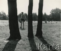 Lata 50, Polska.
Fotograf Zbigniew Dłubak.
Fot. Irena Jarosińska, zbiory Ośrodka KARTA