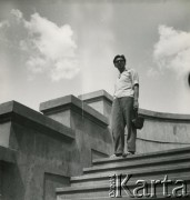 Lata 50., Warszawa, Polska.
Fotograf Zbigniew Dłubak.
Fot. Irena Jarosińska, zbiory Ośrodka KARTA
