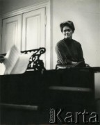 Lata 60., Polska.
Aktorka Alina Janowska.
Fot. Irena Jarosińska, zbiory Ośrodka KARTA