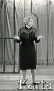 Lata 60., Polska.
Aktorka Alina Janowska.
Fot. Irena Jarosińska, zbiory Ośrodka KARTA