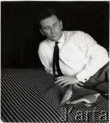 Lata 60., Warszawa, Polska.
Kompozytor Tadeusz Baird.
Fot. Irena Jarosińska, zbiory Ośrodka KARTA.