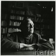 Brak daty, Polska.
Portret mężczyzny.
Fot. Irena Jarosińska, zbiory Ośrodka KARTA