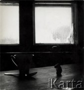 Brak daty, Grobka, Polska.
Wnętrze domu wynajmowanego przez Irenę Jarosińską.
Fot. Irena Jarosińska, zbiory Ośrodka KARTA