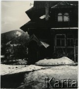 Lata 60., Zakopane, Polska.
Willa Oksza projektu Stanisława Witkiewicza.
Fot. Irena Jarosińska, zbiory Ośrodka KARTA 
