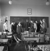 1970, Gdańsk, Polska.
Grupa uczniów IX Liceum Ogólnokształcące im. Giuseppe di Vittorio należąca do Szkolnego Klubu UNESCO.
Fot. Irena Jarosińska, zbiory Ośrodka KARTA