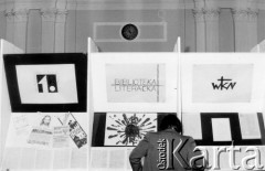 10-17.05.1981, Warszawa, Polska.
Wystawa wydawnictw niezależnych na Politechnice Warszawskiej.
Fot. Tomasz Abramowicz, zbiory Ośrodka Karta