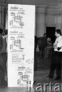 10-17.05.1981, Warszawa, Polska.
Wystawa wydawnictw niezależnych na Politechnice Warszawskiej.
Fot. Tomasz Abramowicz, zbiory Ośrodka Karta