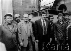 17.06.1981, Gdańsk, Polska.
Czesław Miłosz na spotkaniu z pracownikami Stoczni Gdańskiej im. Lenina.
Fot. Tomasz Abramowicz, zbiory Ośrodka KARTA