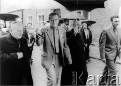 17.06.1981, Gdańsk, Polska.
Czesław Miłosz na spotkaniu w Stoczni Gdańskiej im. Lenina.
Fot. Tomasz Abramowicz, zbiory Ośrodka KARTA