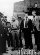 17.06.1981, Gdańsk, Polska.
Czesław Miłosz na spotkaniu z pracownikami Stoczni Gdańskiej im. Lenina.
Fot. Tomasz Abramowicz, zbiory Ośrodka KARTA