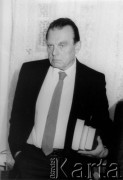 Czerwiec 1981, Warszawa, Polska.
Czesław Miłosz na spotkaniu w Czytelniku.
Fot. Tomasz Abramowicz, zbiory Ośrodka KARTA