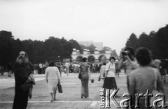 01.09.1979, Warszawa, Polska.
Manifestacja patriotyczna przy Grobie Nieznanego Żołnierza - moment powstania Konfederacji Polski Niepodległej.
Fot. Janusz Krzyżewski, zbiory Ośrodka KARTA
