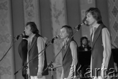 Czerwiec 1976, Zielona Góra, Polska.
Uczestnicy XII Festiwalu Piosenki Radzieckiej.
Fot. Romuald Broniarek, zbiory Ośrodka KARTA