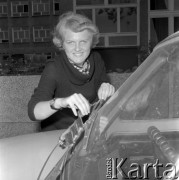 Czerwiec 1976, Zielona Góra, Polska.
Renata Danel laureatka XII Festiwalu Piosenki Radzieckiej - prywatnie.
Fot. Romuald Broniarek, zbiory Ośrodka KARTA