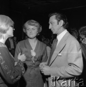 Czerwiec 1976, Zielona Góra, Polska.
XII Festiwal Piosenki Radzieckiej. W środku Renata Danel.
Fot. Romuald Broniarek, zbiory Ośrodka KARTA.