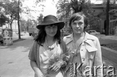 11-12.06.1977, Zielona Góra, Polska.
Uczestnicy XIII Festiwalu Piosenki Radzieckiej. 
Fot. Romuald Broniarek, zbiory Ośrodka KARTA
