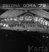 Czerwiec 1979, Zielona Góra, Polska.
XV Festiwal Piosenki Radzieckiej. 
Fot. Romuald Broniarek, zbiory Ośrodka KARTA
