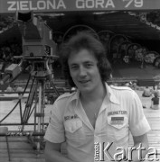 Czerwiec 1979, Zielona Góra, Polska.
Jaak Joala, uczestnik XV Festiwalu Piosenki Radzieckiej. 
Fot. Romuald Broniarek, zbiory Ośrodka KARTA
