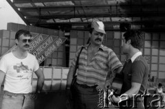Czerwiec 1980, Zielona Góra, Polska.
Próba XVI Festiwalu Piosenki Radzieckiej.
Fot. Romuald Broniarek, zbiory Ośrodka KARTA