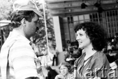 Czerwiec 1980, Zielona Góra, Polska.
Próba XVI Festiwalu Piosenki Radzieckiej.
Fot. Romuald Broniarek, zbiory Ośrodka KARTA