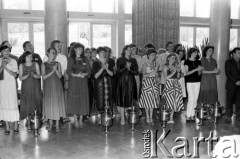 Czerwiec 1980, Zielona Góra, Polska.
Wręczenie nagród podczas XVI Festiwalu Piosenki Radzieckiej w Zielonej Górze.
Fot. Romuald Broniarek, zbiory Ośrodka KARTA
