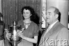 Czerwiec 1980, Zielona Góra, Polska.
Wręczenie nagród podczas XVI Festiwalu Piosenki Radzieckiej w Zielonej Górze.
Fot. Romuald Broniarek, zbiory Ośrodka KARTA