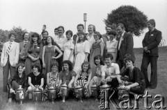 Czerwiec 1980, Zielona Góra, Polska.
Zdobywcy nagród XVI Festiwalu Piosenki Radzieckiej w Zielonej Górze.
Fot. Romuald Broniarek, zbiory Ośrodka KARTA