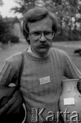 Czerwiec 1981, Zielona Góra, Polska.
Uczestnik XVII Festiwalu Piosenki Radzieckiej.
Fot. Romuald Broniarek, zbiory Ośrodka KARTA