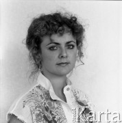 Lata 80, Polska
Portret kobiety.
Fot. Romuald Broniarek, zbiory Ośrodka KARTA.
