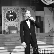 Czerwiec 1982, Zielona Góra, Polska.
Adam Zwierz - jeden z uczestników XVIII Festiwalu Piosenki Radzieckiej.
Fot. Romuald Broniarek, zbiory Ośrodka KARTA
