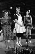 Czerwiec 1983, Zielona Góra, Polska.
Występ podczas XIX Festiwalu Piosenki Radzieckiej. 
Fot. Romuald Broniarek, zbiory Ośrodka KARTA