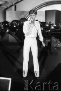 Czerwiec 1983, Zielona Góra, Polska.
Występ laureata XIX Festiwalu Piosenki Radzieckiej.
Fot. Romuald Broniarek, zbiory Ośrodka KARTA