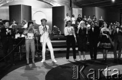 Czerwiec 1983, Zielona Góra, Polska.
Uczestnicy XIX Festiwalu Piosenki Radzieckiej. 
Fot. Romuald Broniarek, zbiory Ośrodka KARTA