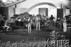 Czerwiec 1983, Zielona Góra, Polska.
Występ zespołu podczas XIX Festiwalu Piosenki Radzieckiej. 
Fot. Romuald Broniarek, zbiory Ośrodka KARTA