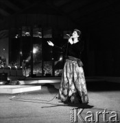 Czerwiec 1984, Zielona Góra, Polska.
Występ podczas XX Festiwalu Piosenki Radzieckiej.
Fot. Romuald Broniarek, zbiory Ośrodka KARTA