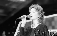 Czerwiec 1985, Zielona Góra, Polska.
XXI Festiwal Piosenki Radzieckiej. 
Fot. Romuald Broniarek, zbiory Ośrodka KARTA
